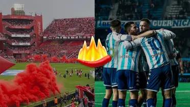 Supo formarse en las inferiores de la Academia, pero se confesó hincha del rival de toda la vida...