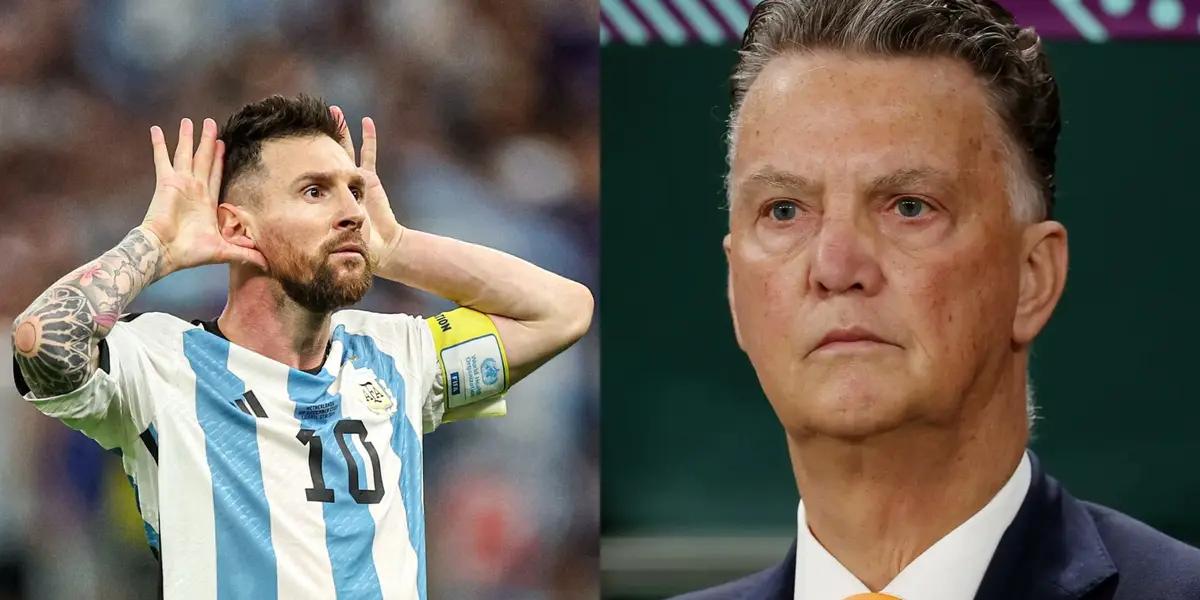 Van Gaal y Messi