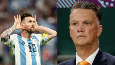 Van Gaal y Messi