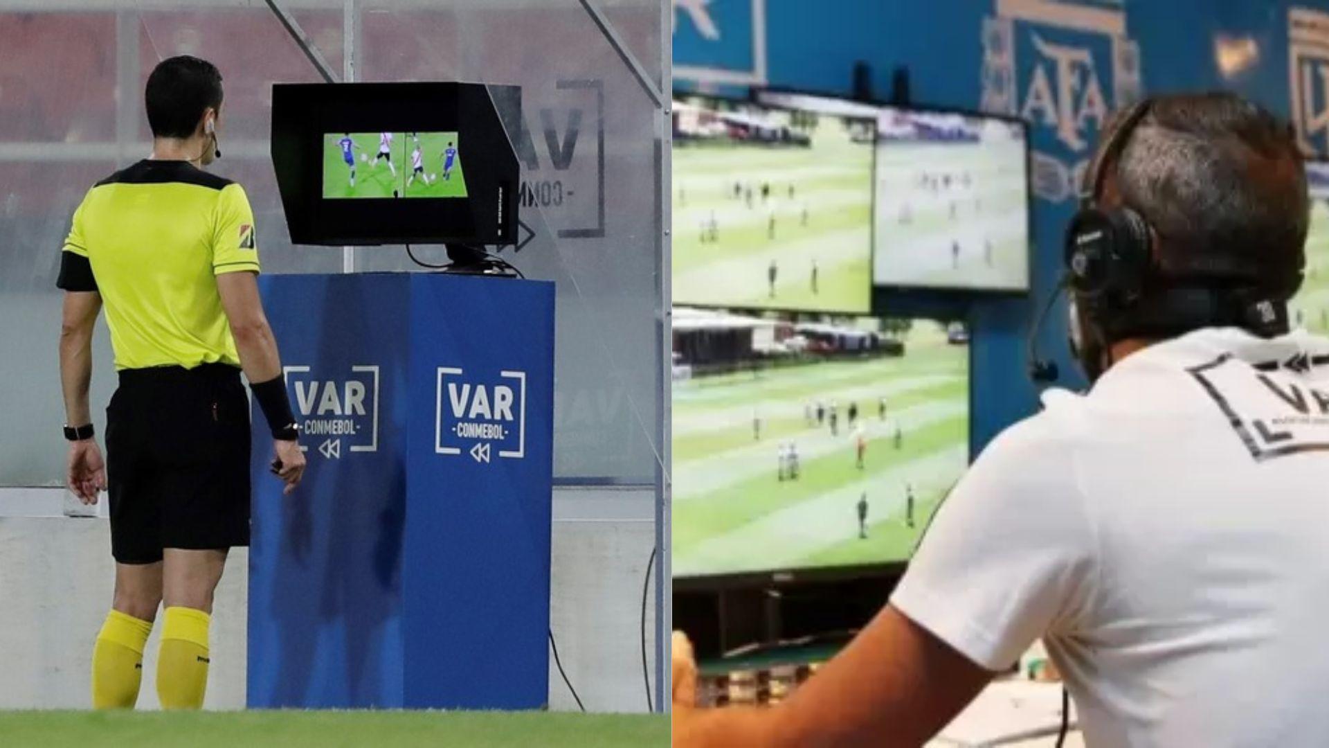 VAR en el fútbol argentino.