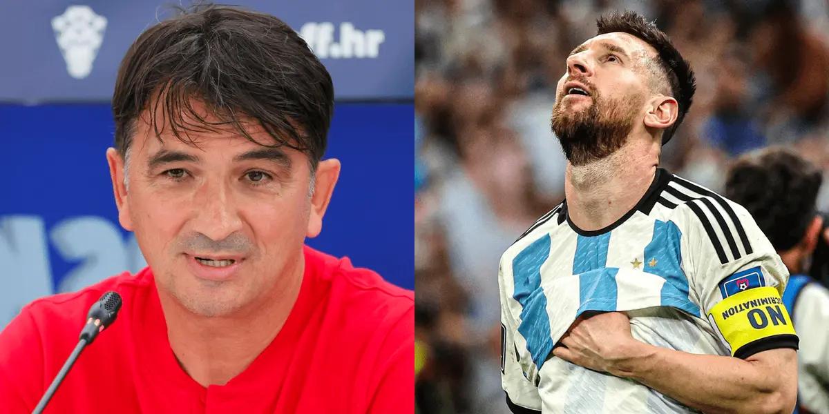 Zlatko Dalic se refirió a lo que será la semifinal entre el actual vicecampeón del mundo y Argentina