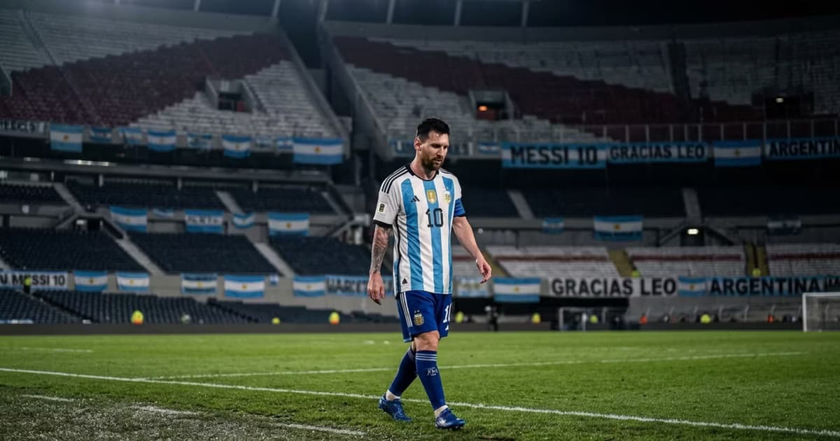 Messi no se despedirá de Argentina.