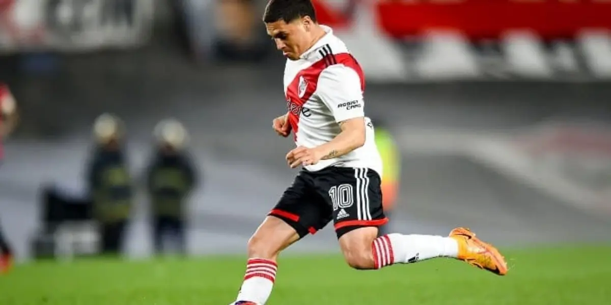 A pesar del duro golpe que recibió River Plate anoche, luego de quedar eliminado de la Copa Argentina, el colombiano hizo algo histórico.