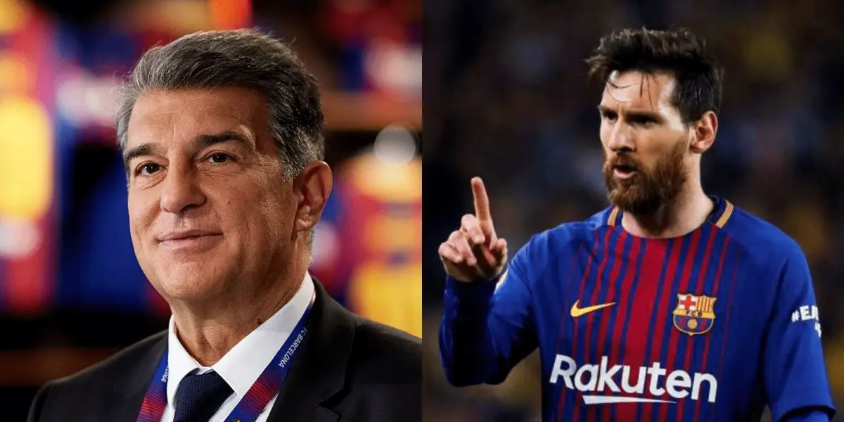 El presidente del cuadro catalán no descartó la inclusión del principal rival deportivo del actual delantero del PSG