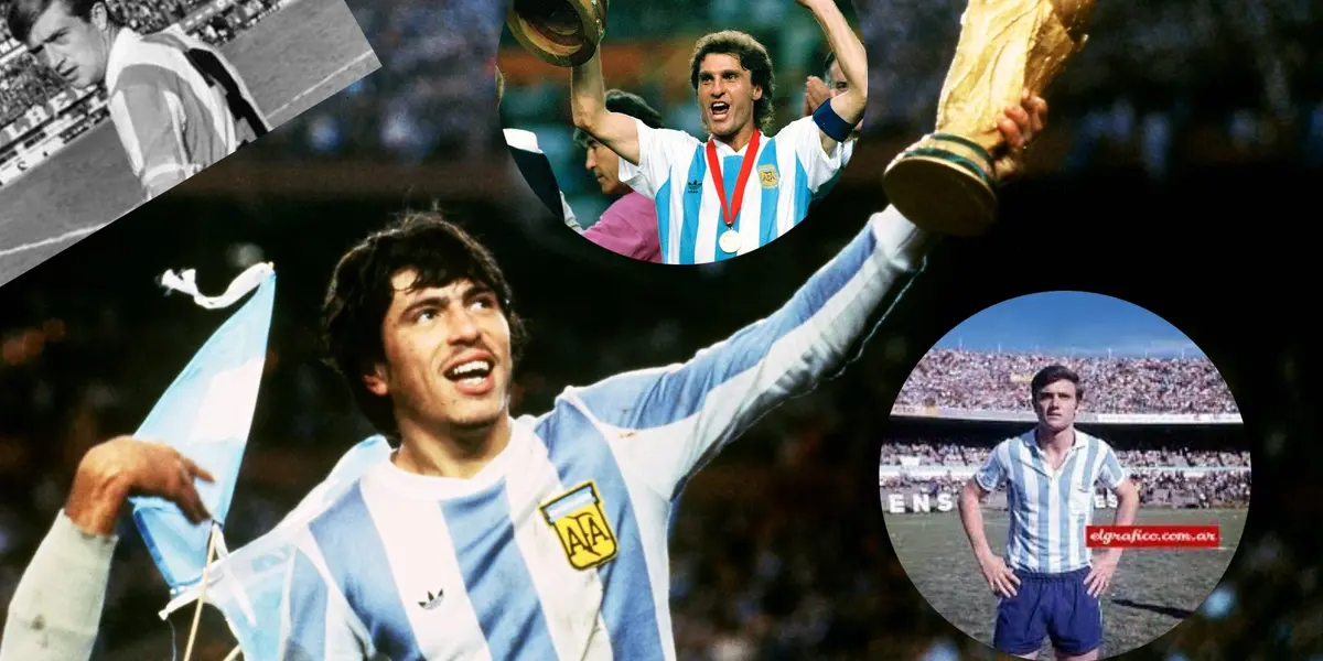 La historia marca que han existido grandes defensores en la Albiceleste, algunos campeones del mundo.