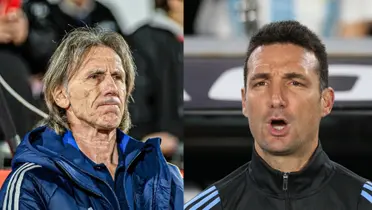Lionel Scaloni y Ricardo Gareca