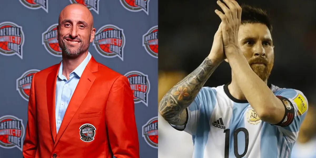 Uno de los mejores deportistas argentinos de todos los tiempos fue homenajeado por la NBA y la Pulga no quiso quedarse atrás