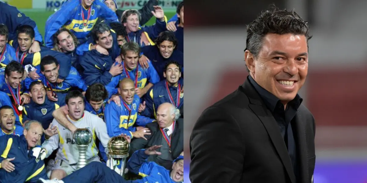 Alcanzó la gloria con Boca Juniors pero ahora llenó de elogios a Marcelo Gallardo.