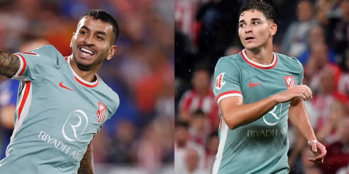 Ángel Correa y Julián Álvarez El presente de Julián Álvarez en el Atlético Madrid está preocupando bastante a todos, principalmente a los argentinos, que creían que era una muy buena opción que la Araña cambiara de equipo en este mercado de pases para poder tener más protagonismo, dado que en el Manchester City era muy difícil lograrlo, porque por delante tenía figuras como Erling Haaland y Kevin De Bruyne, entre otros, que Pep Guardiola prefería antes. Es por eso que tomó la decisión de dar un paso al costado tras la Copa América y los Juegos Olímpicos, y seguir su carrera en el fútbol español.