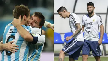 Biglia le dio un golpe bajo a Di María y Agüero