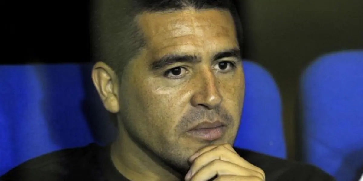 Con los rumores del mercado de pases en Boca, Riquelme fue fuerte y claro