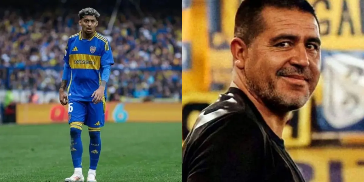 Cristian Medina y Juan Román Riquelme.