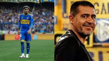 Cristian Medina y Juan Román Riquelme.