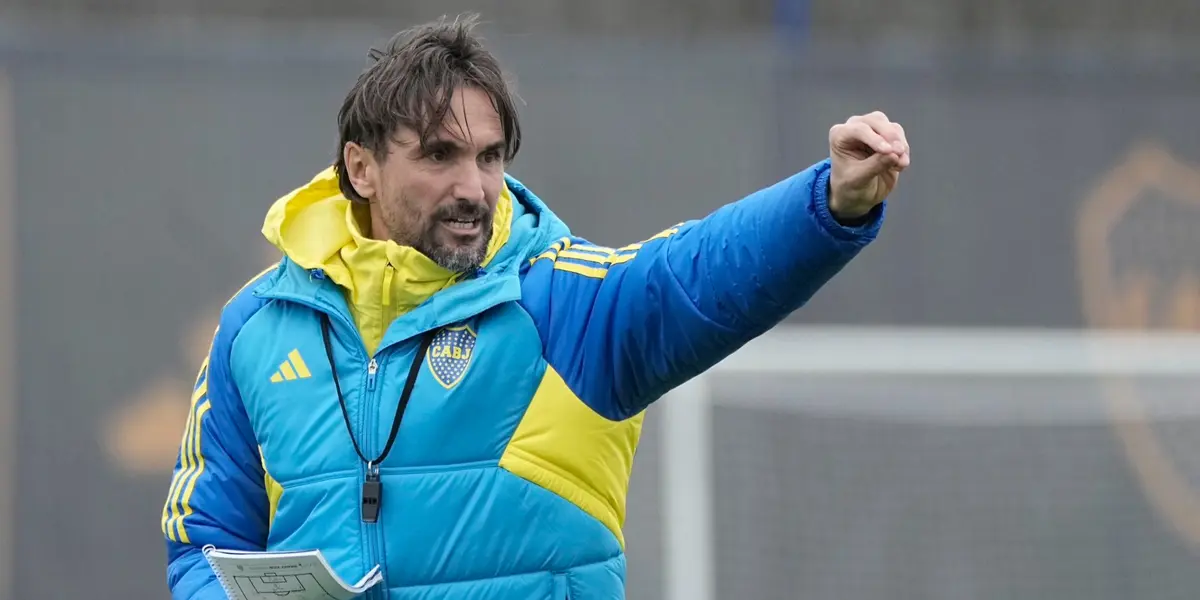 Diego Martínez en Boca Juniors.