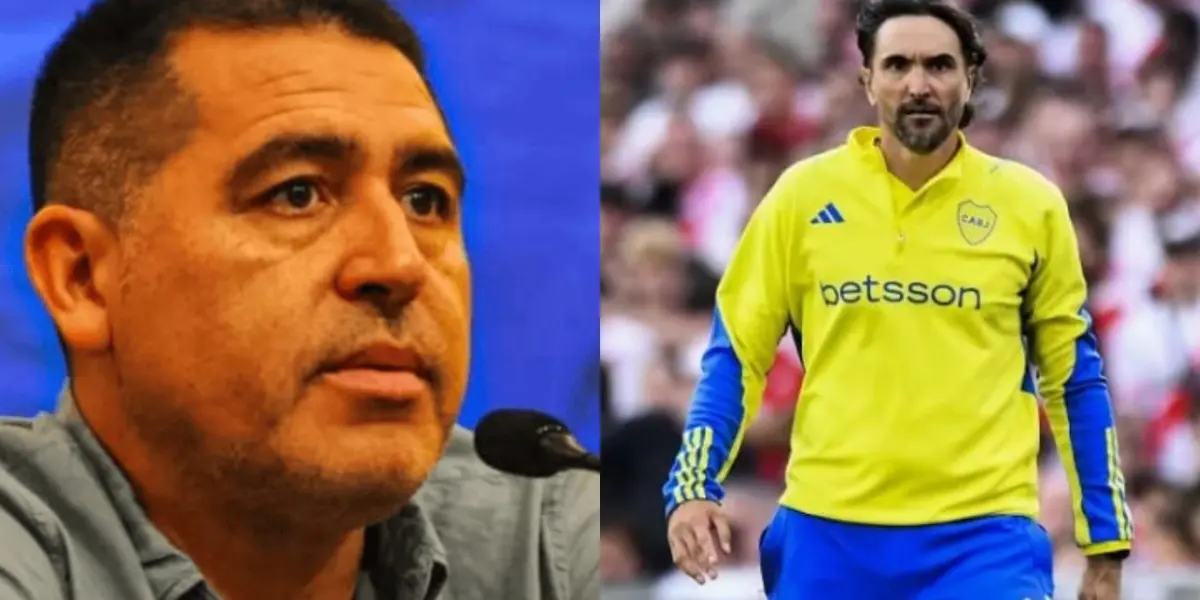 Diego Martínez y Juan Román Riquelme 