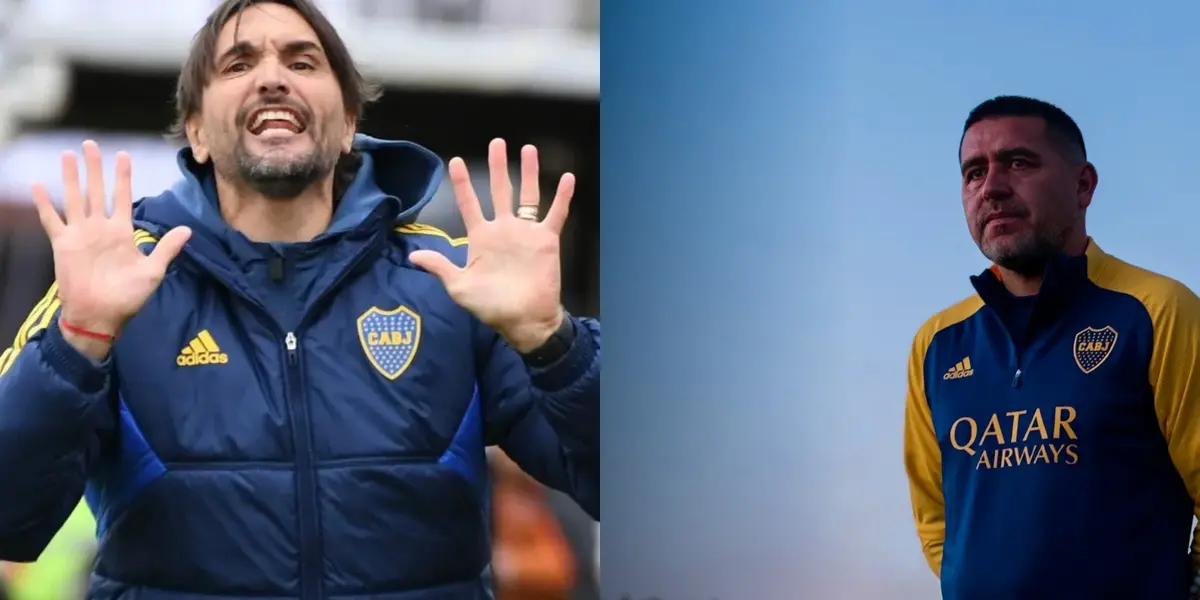 Los dos nombres que tiene en carpeta Riquelme para borrar a Diego Martínez de Boca