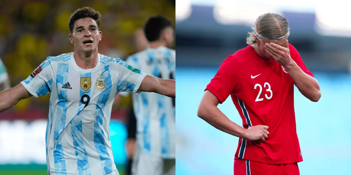 El argentino brilla con la Selección y su compañero en el Manchester City sufrió en la Nations League