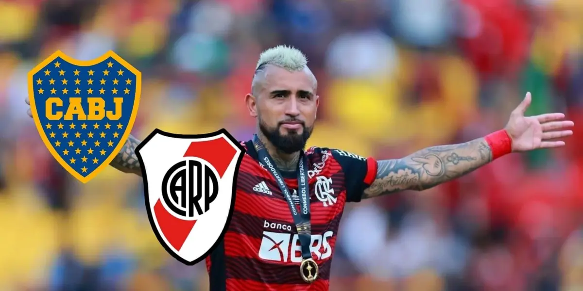 El chileno desde hace tiempo que era seguido por el Xeneize, y ahora con su salida de Flamengo se volvió a ilusionar, ¿Llega?