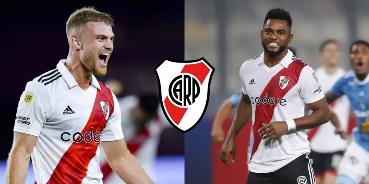 El colombiano no pudo repetir lo que hizo ante Boca Juniors, sacándole el balón al Vikingo, que podría marcharse de River.