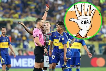 El colombiano se hizo expulsar cuando todavía le quedaban 20 minutos de juego con uno más.