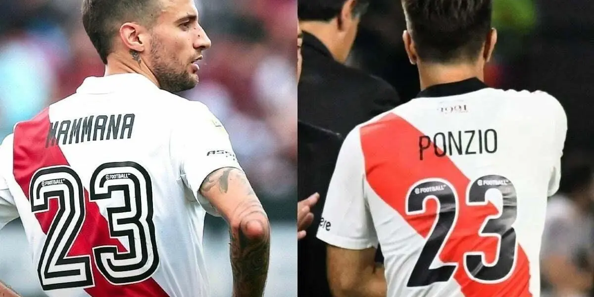 El defensor del Millonario tuvo un gesto con el ídolo riverplatense que no pasó desapercibido. 