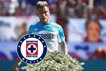 El defensor zurdo se fue de la Academia para jugar en el Cruz Azul del fútbol mexicano.