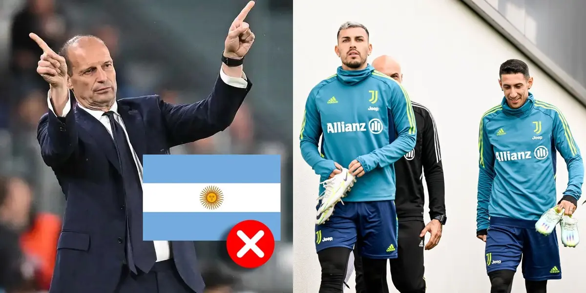 El entrenador de la Juventus indigna a Argentina con su última medida.