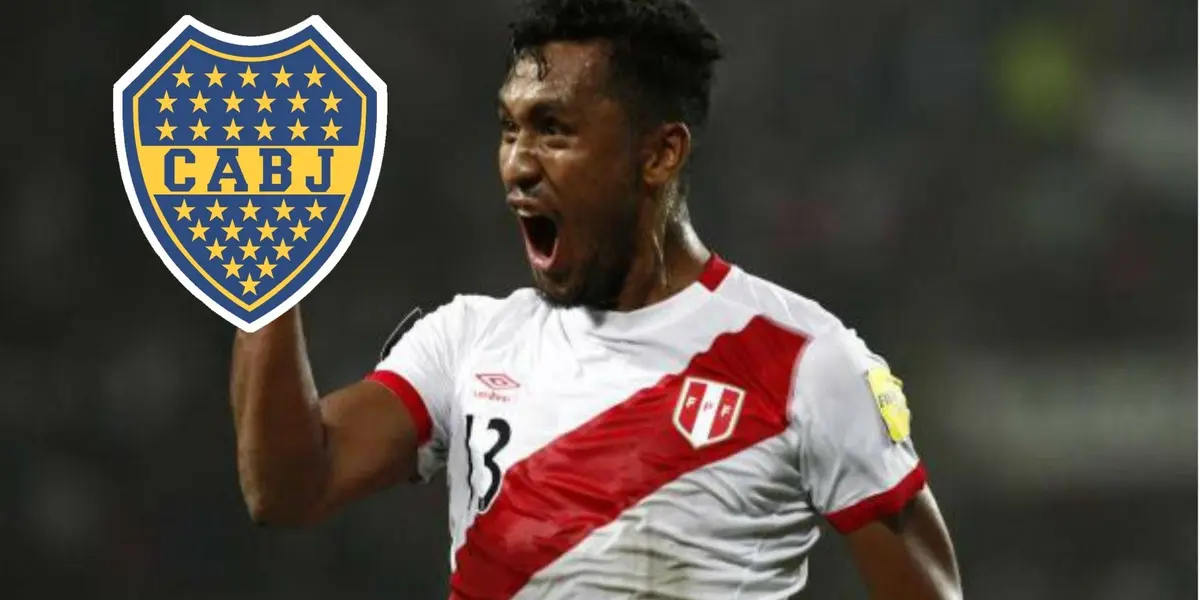 El futbolista peruano ha empezado a sonar fuerte en el fútbol argentino, más precisamente en el Xeneize. 