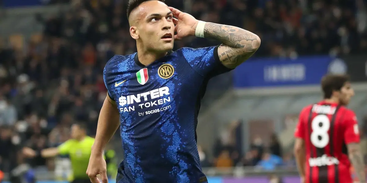 Lautaro Martínez marcó un doblete en la victoria de Inter