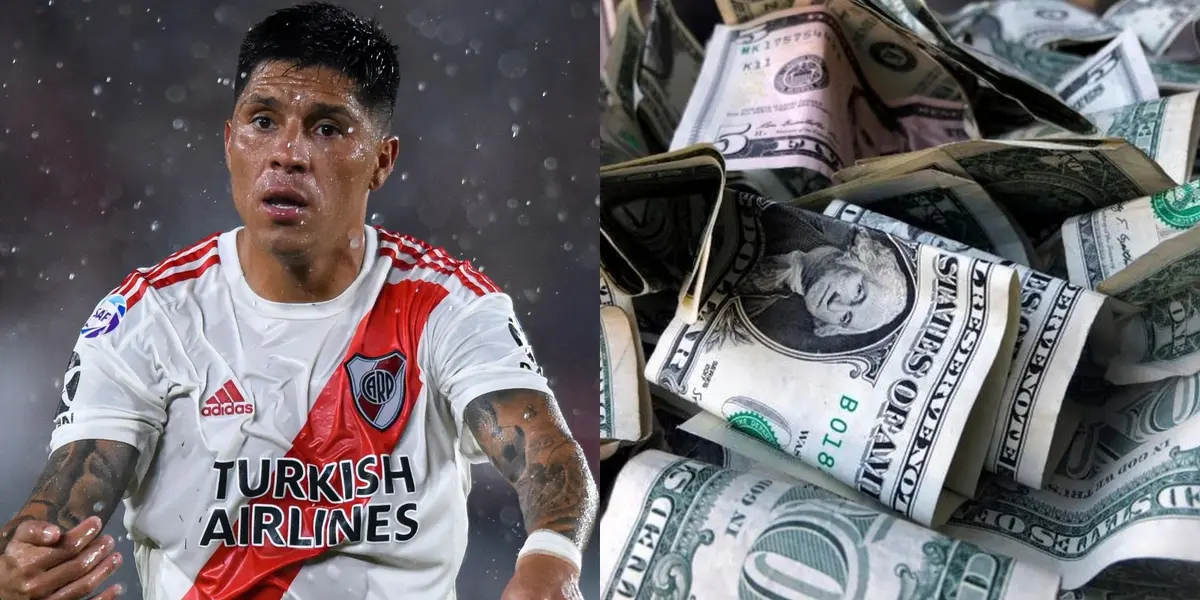 el Trabzonspor de Turquía debería pagar una millonada para sacar a Enzo Pérez de River Plate.