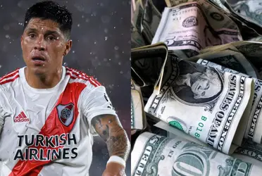 el Trabzonspor de Turquía debería pagar una millonada para sacar a Enzo Pérez de River Plate.