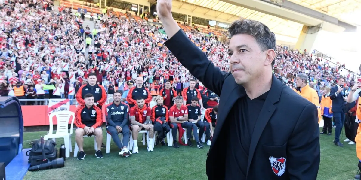 En una tarde sumamente emocionante, el ahora ex entrenador de River dejó palabras de agradecimiento a sus hinchas.