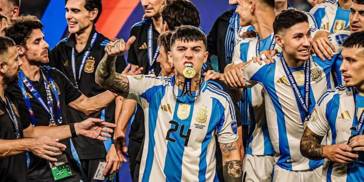 Enzo Fernández, Selección Argentina.