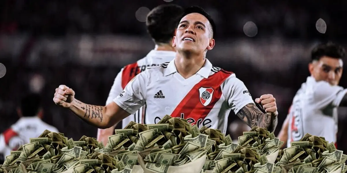 Esequiel Barco interesa en Brasil, pero River sólo lo dejaría ir ante una importante oferta.