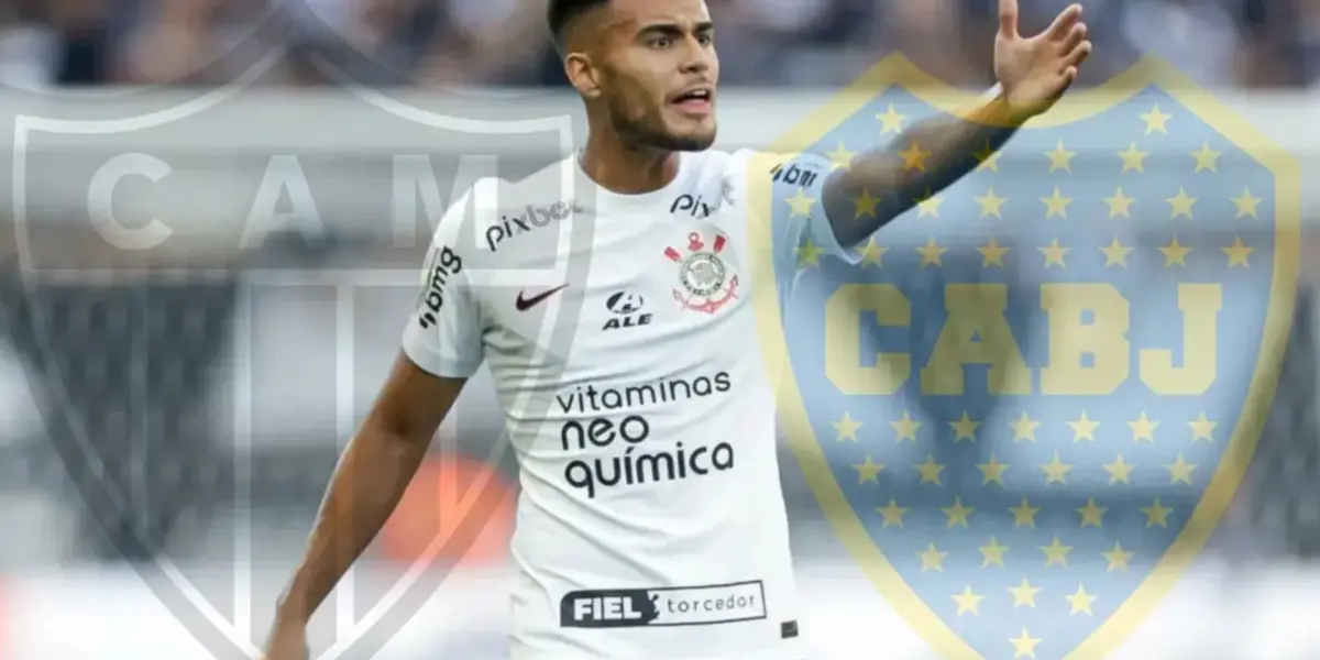 Fausto Vera jugando para Corinthians.