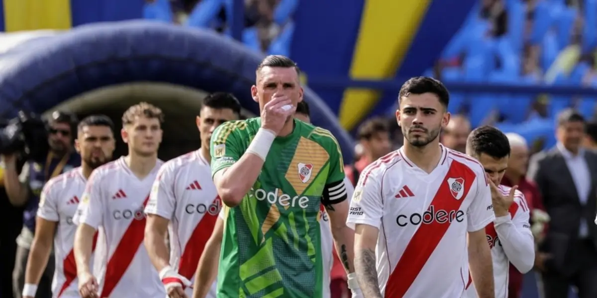 Franco Armani protagoniza un desafiante gesto hacia los hinchas de Boca tras la victoria de River en La Bombonera