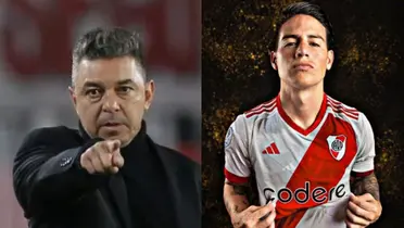 Gallardo habló sobre James Rodríguez.