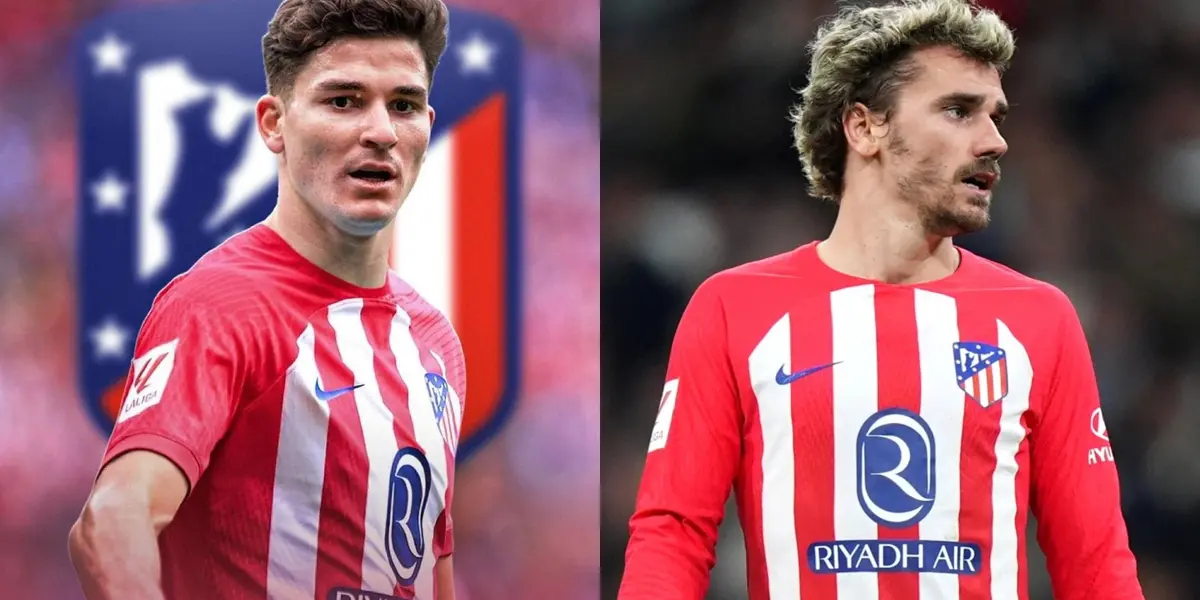 La reacción de Griezmann al fichaje de Julián Álvarez por el Atlético Madrid