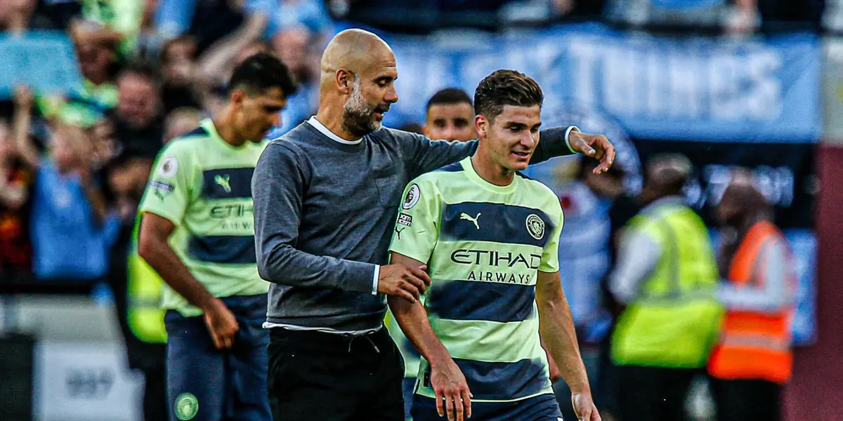 Impacto mundial, la respuesta final de Guardiola de dejar ir a Julián Álvarez