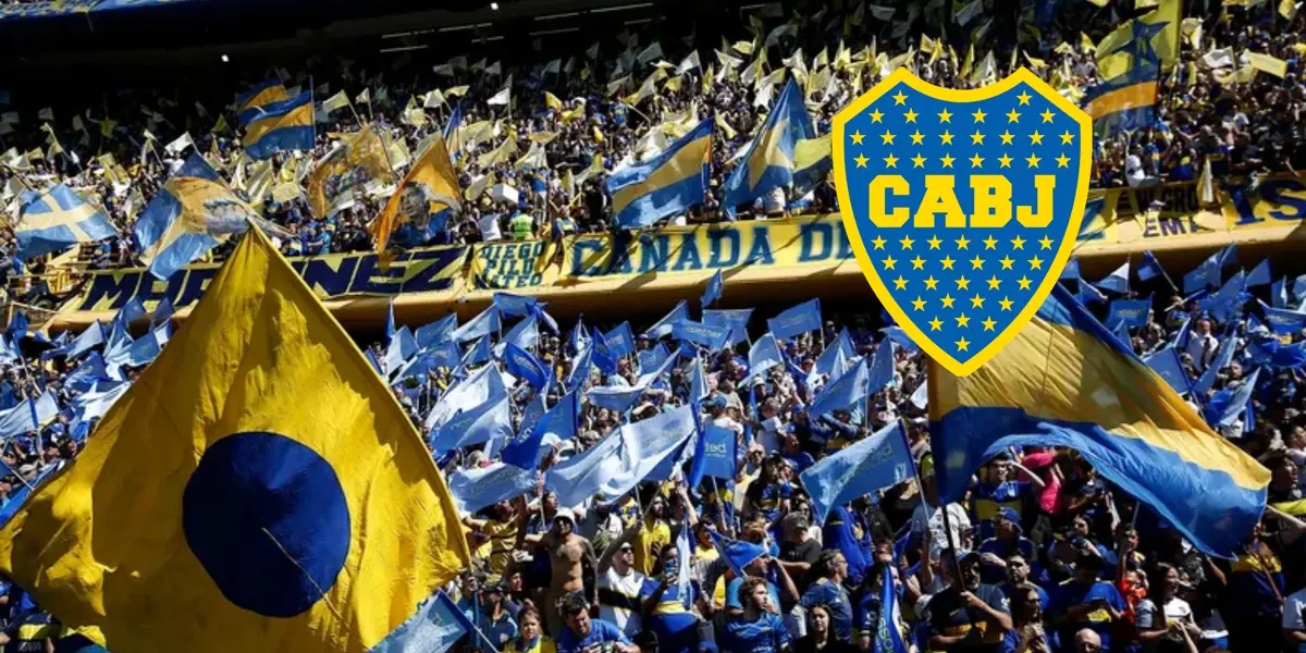 Hinchada de Boca.