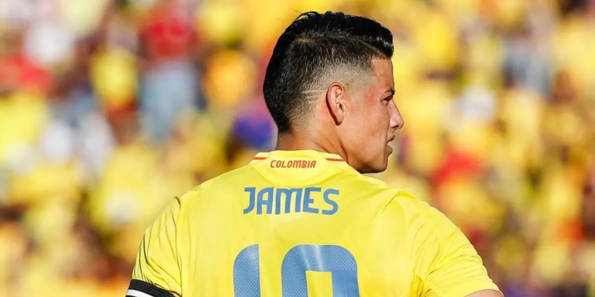 James Rodríguez en la Selección de Colombia