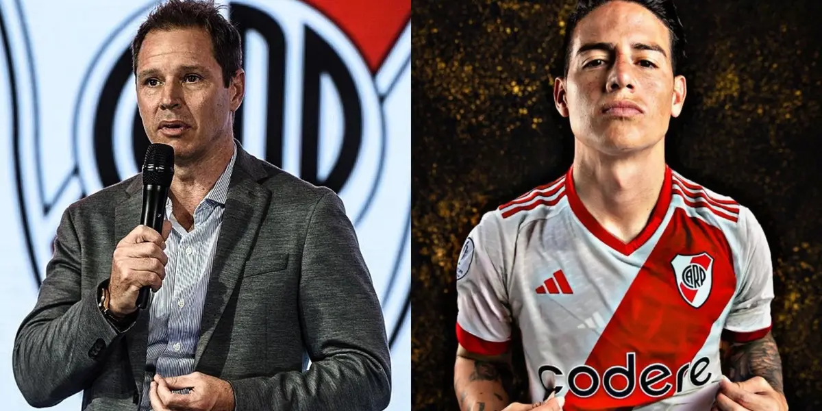 La respuesta de Jorge Brito sobre el fichaje de James Rodríguez a River Plate