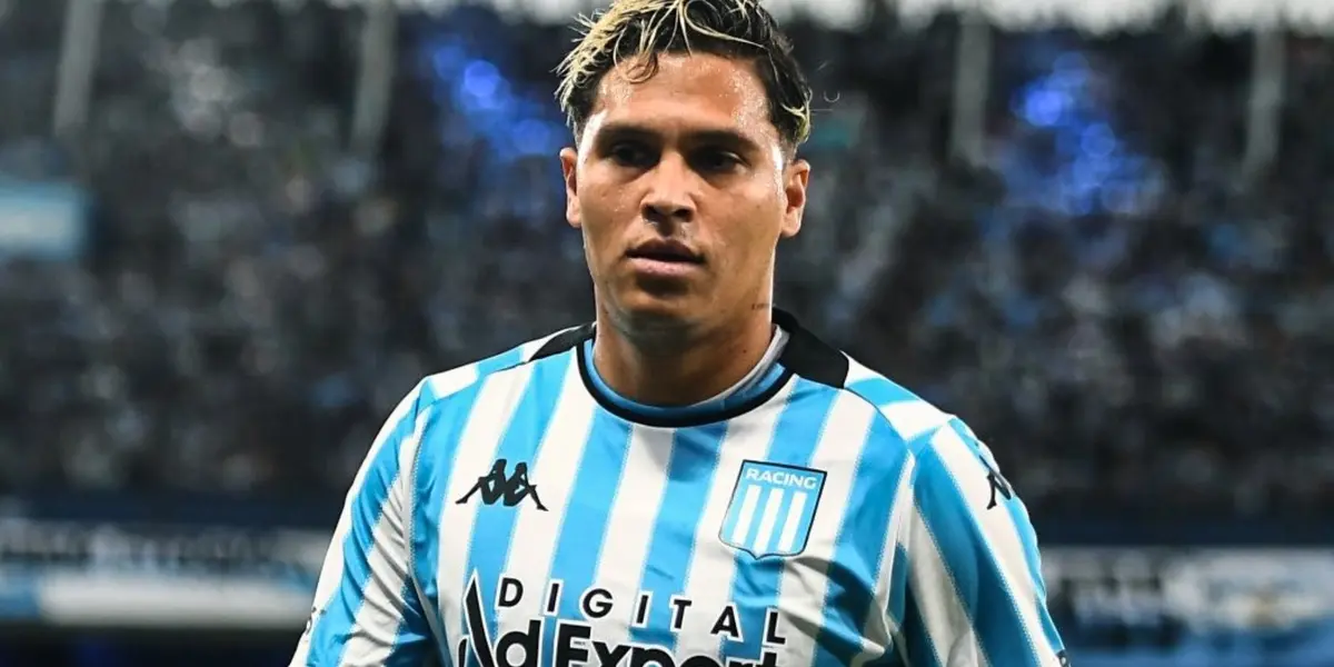 Juan Fernando Quintero en Racing