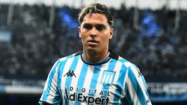 Juan Fernando Quintero en Racing