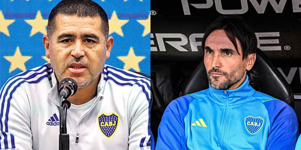 Juan Román Riquelme y Diego Martínez