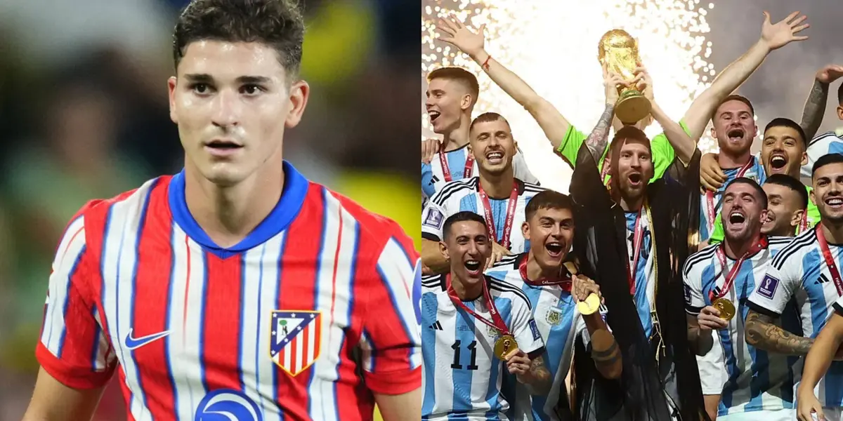 No solo Julián, el campeón con Argentina que firmaría con el Atlético de Madrid