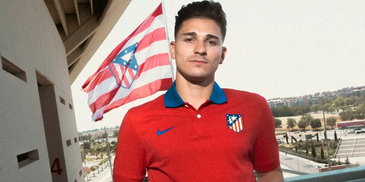 Julián Álvarez en Atlético Madrid 