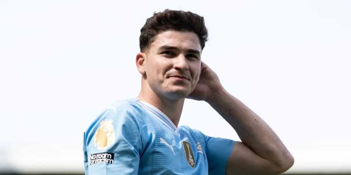 Julián Álvarez en Manchester City