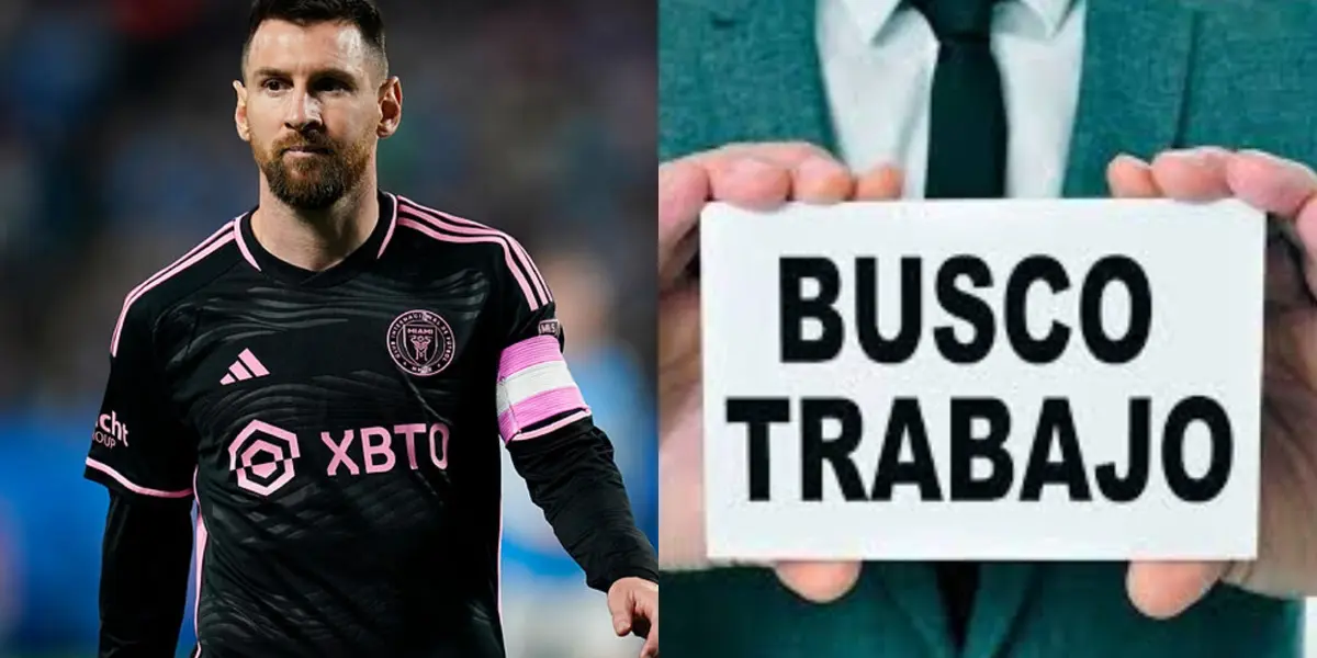 Se peleó con Lionel Messi, fracasó en México y ahora busca trabajo