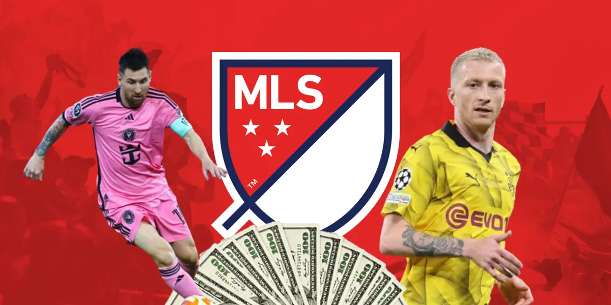 Con Messi cobrando 50 millones, el sueldo que le espera a Marco Reus en la MLS